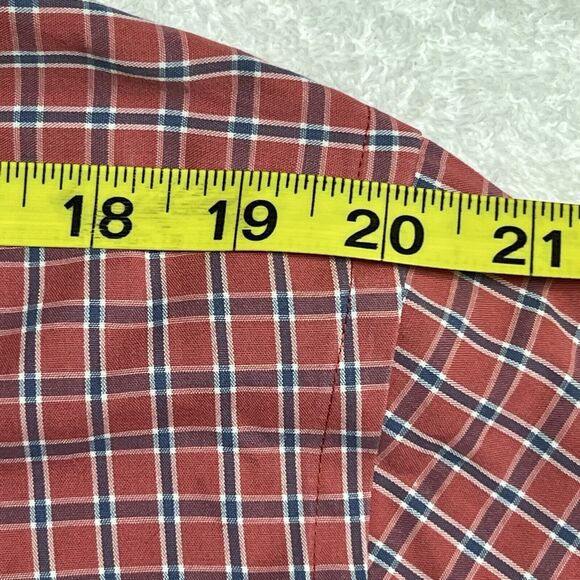 Brooks Brothers 1818 Regent Shirt Men’s L Red Button Down Plaid 100% Cotton - Picture 8 of 13